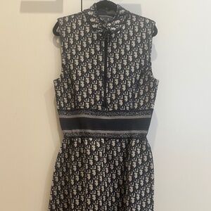 Authentic Christian Dior Oblique Mini Dress